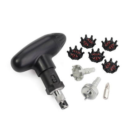 Golf Spike Wrench and 20 Spikes